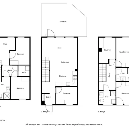 Апартаменты 6 Bedroom, 3 Bath, Terrace, Sentrum, High End